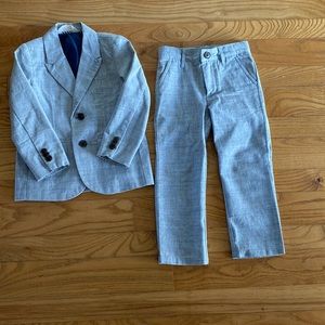 Cat & jack light blue/gray 3T suit